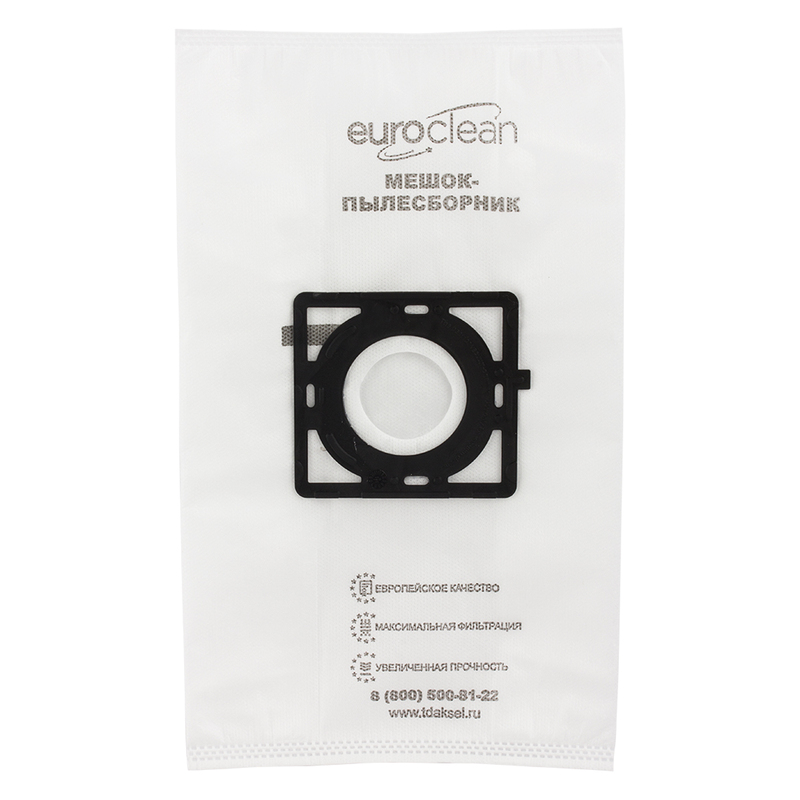  Мешки-пылесборники Euroclean синтетические для пылесоса, 4 шт.E-07/4